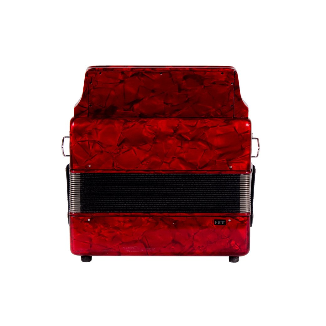 Montanari 3112 MG Accordion GCF Red-accordion-Montanari- Hermes Music